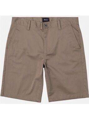 RVCA Weekend Stretch Chino Shorts Tan Khaki Size 30 Men’s